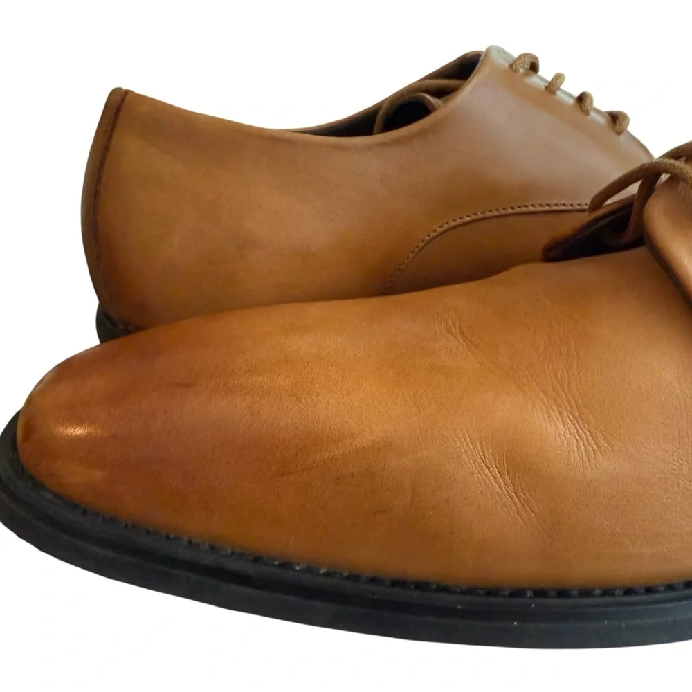 La Milano Oxford Leather Shoes - Men’s Size 10.5 Style A11326 - Picture 13 of 15